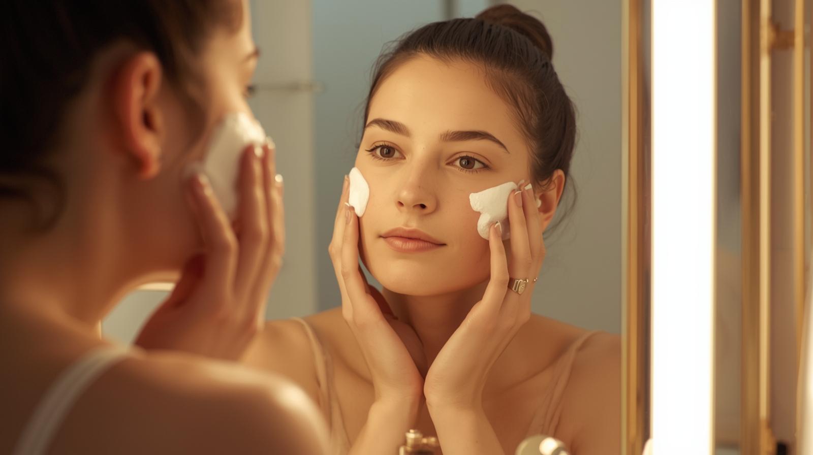 skincare hacks :double cleansing 