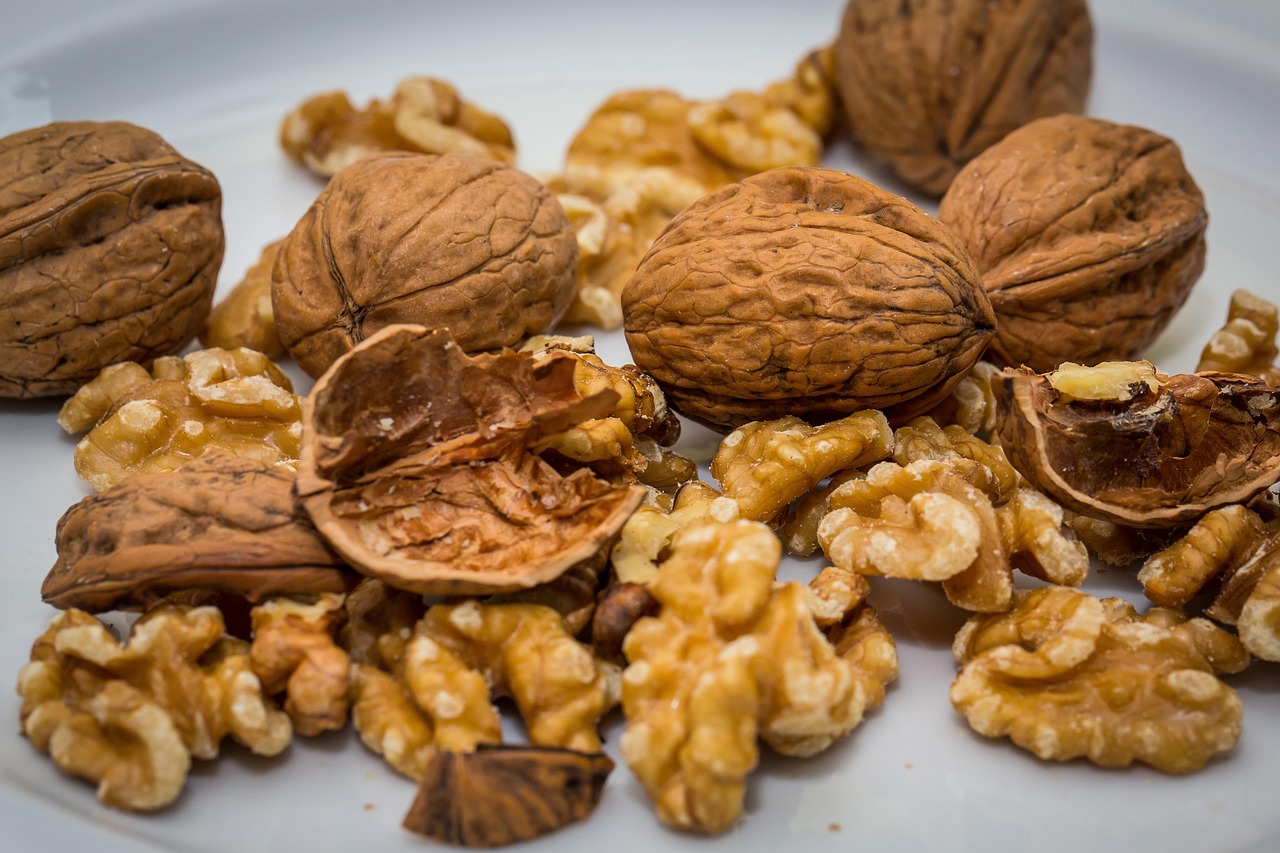 walnut best food for glowing skin
