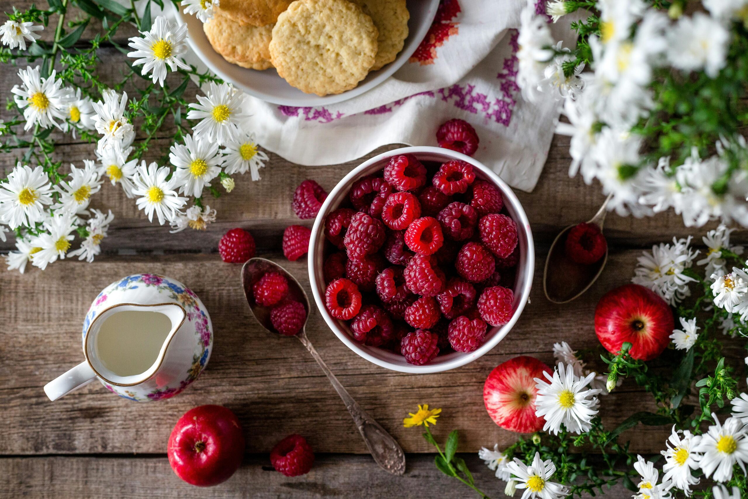 A bowl of berries for the beauty